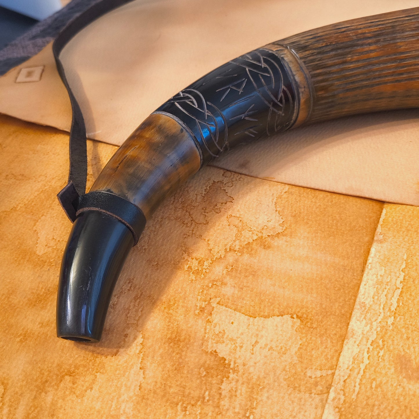 Handcrafted Viking War Horn