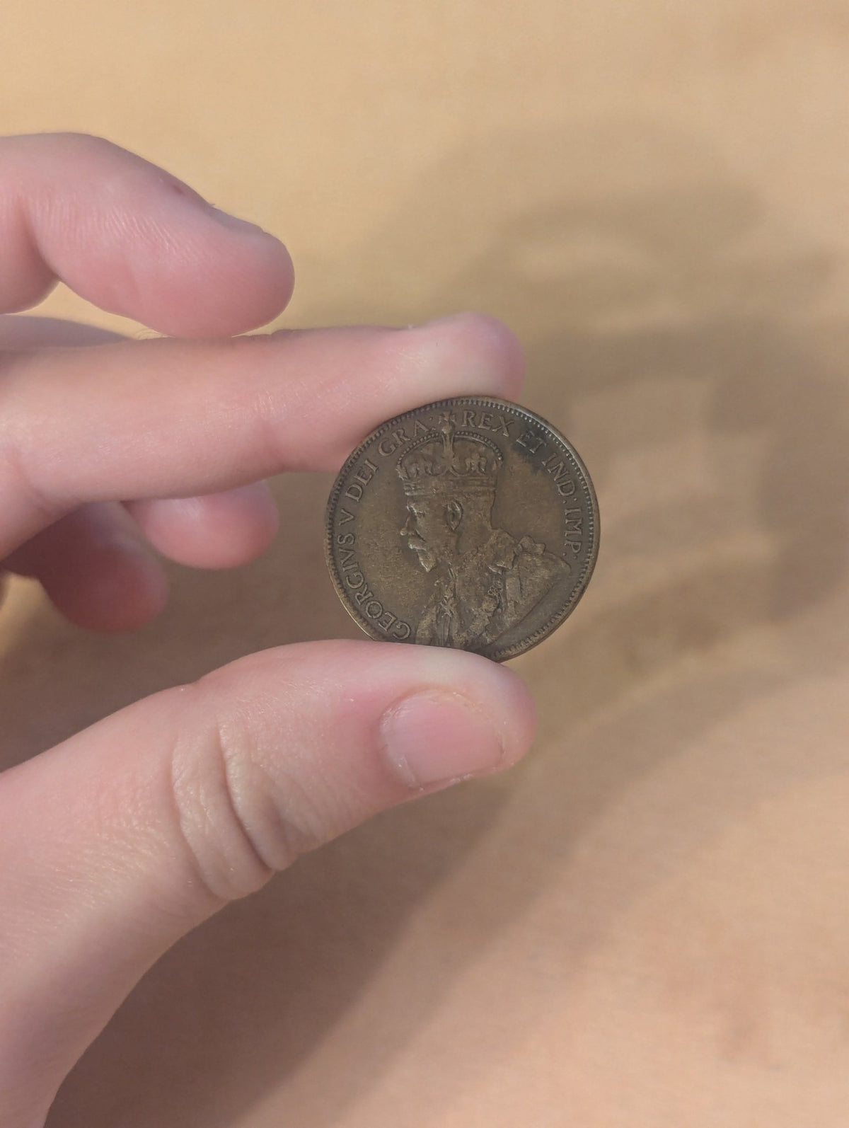 Antique Canadian Cent Coins - Paths and Places
