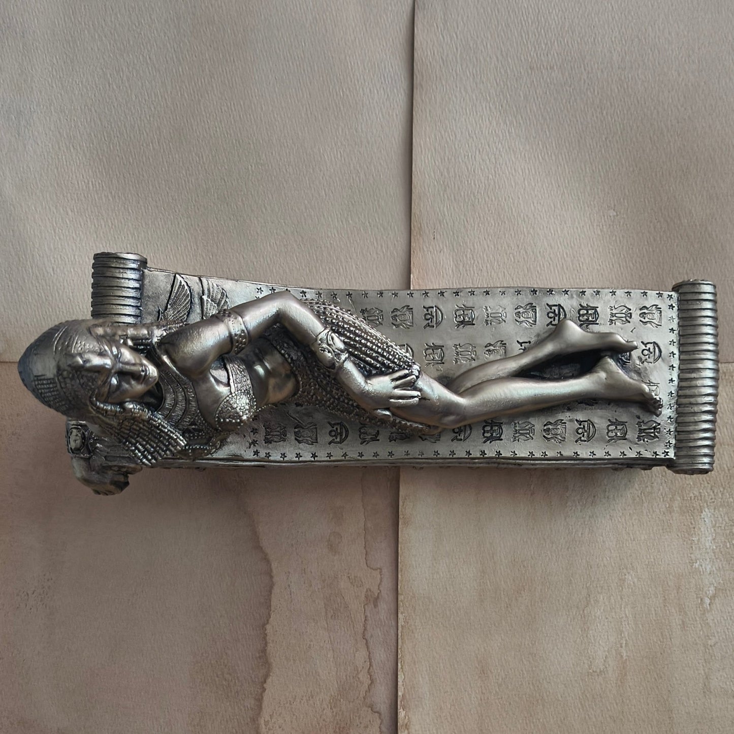 Egyptian Queen Reclining Cleopatra Statuette - Paths and Places
