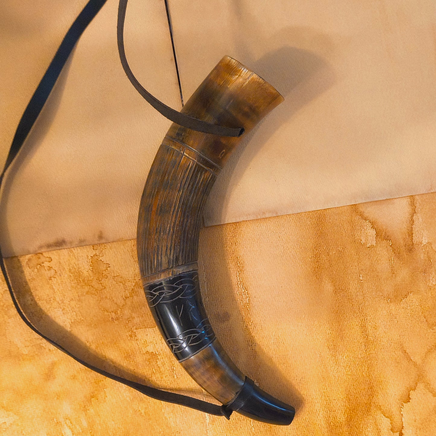 Handcrafted Viking War Horn