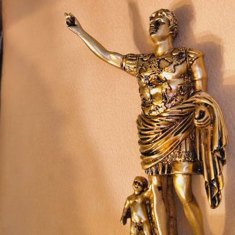 Solid Resin Augustus Caesar Statuette