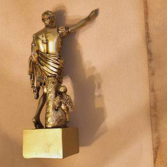 Solid Resin Augustus Caesar Statuette