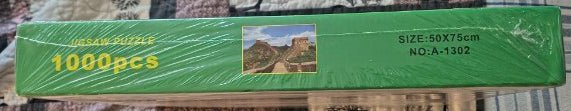 1000 piece jigsaw puzzle: Great Wall of China - Paths and Places
