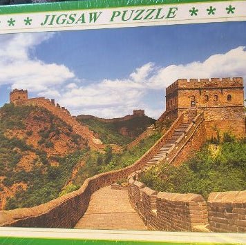 1000 piece jigsaw puzzle: Great Wall of China - Paths and Places
