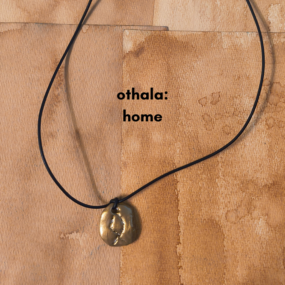 Gold Viking Bind Rune Pendants