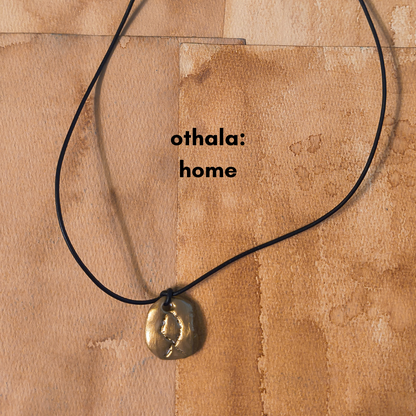 Gold Viking Bind Rune Pendants