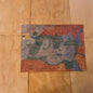 Carte de la Rome antique papier aquarelle imprimé