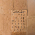 Ancient South Arabian Alphabet Print