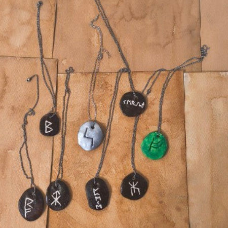 Elder Futhark Bind Rune Pendants