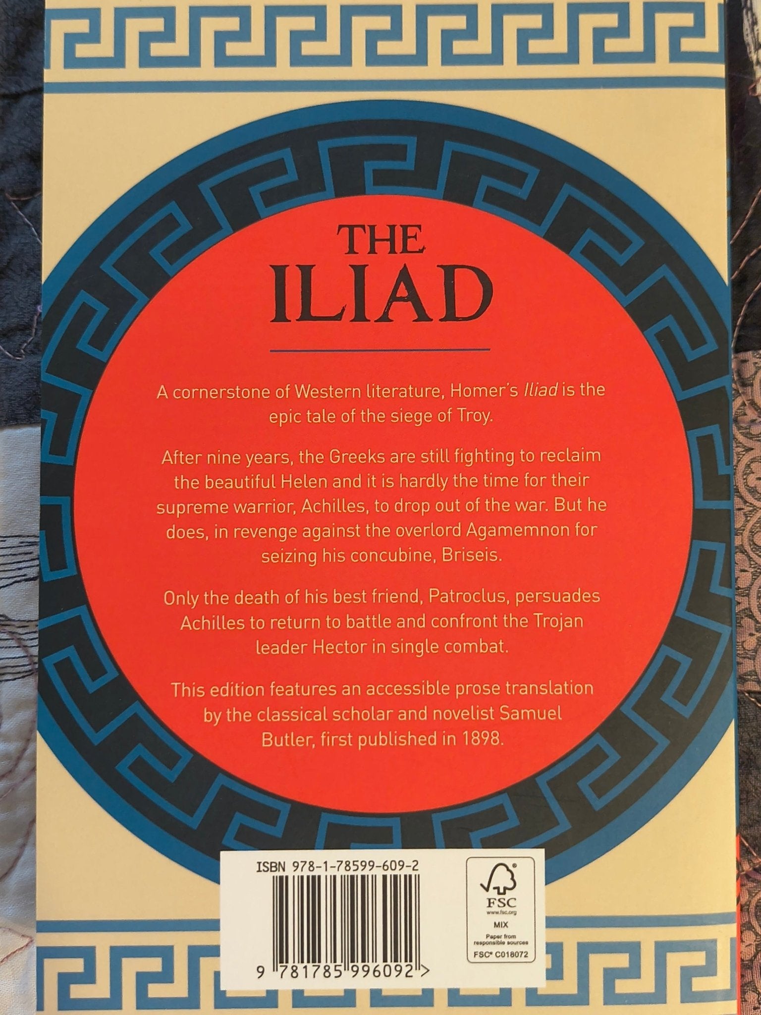 Homer's "The Iliad" - Paths and Places