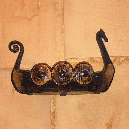 Nordic Viking Longship Ornament - Paths and Places