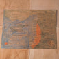 Phoenician Empire Map Print Watercolour Paper - Paths and Places