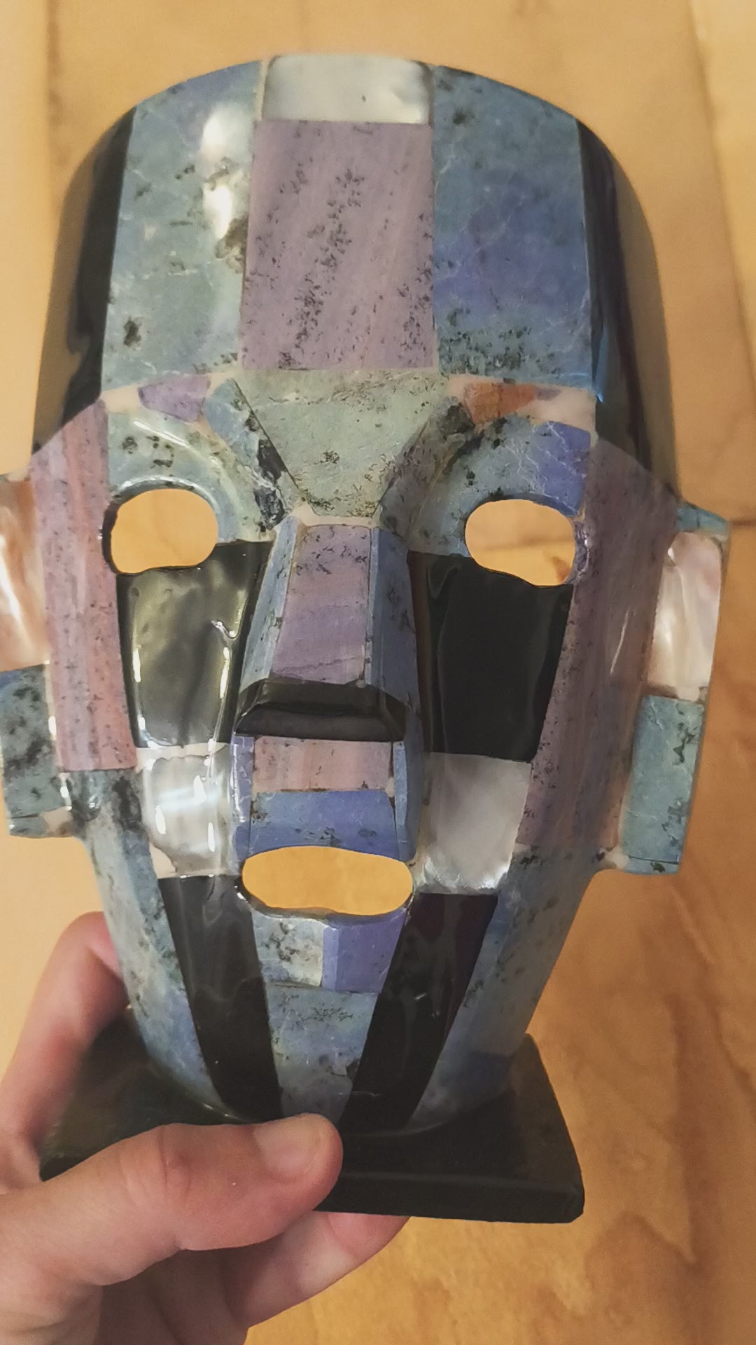 Modern Mexican Aztec Burial Mask