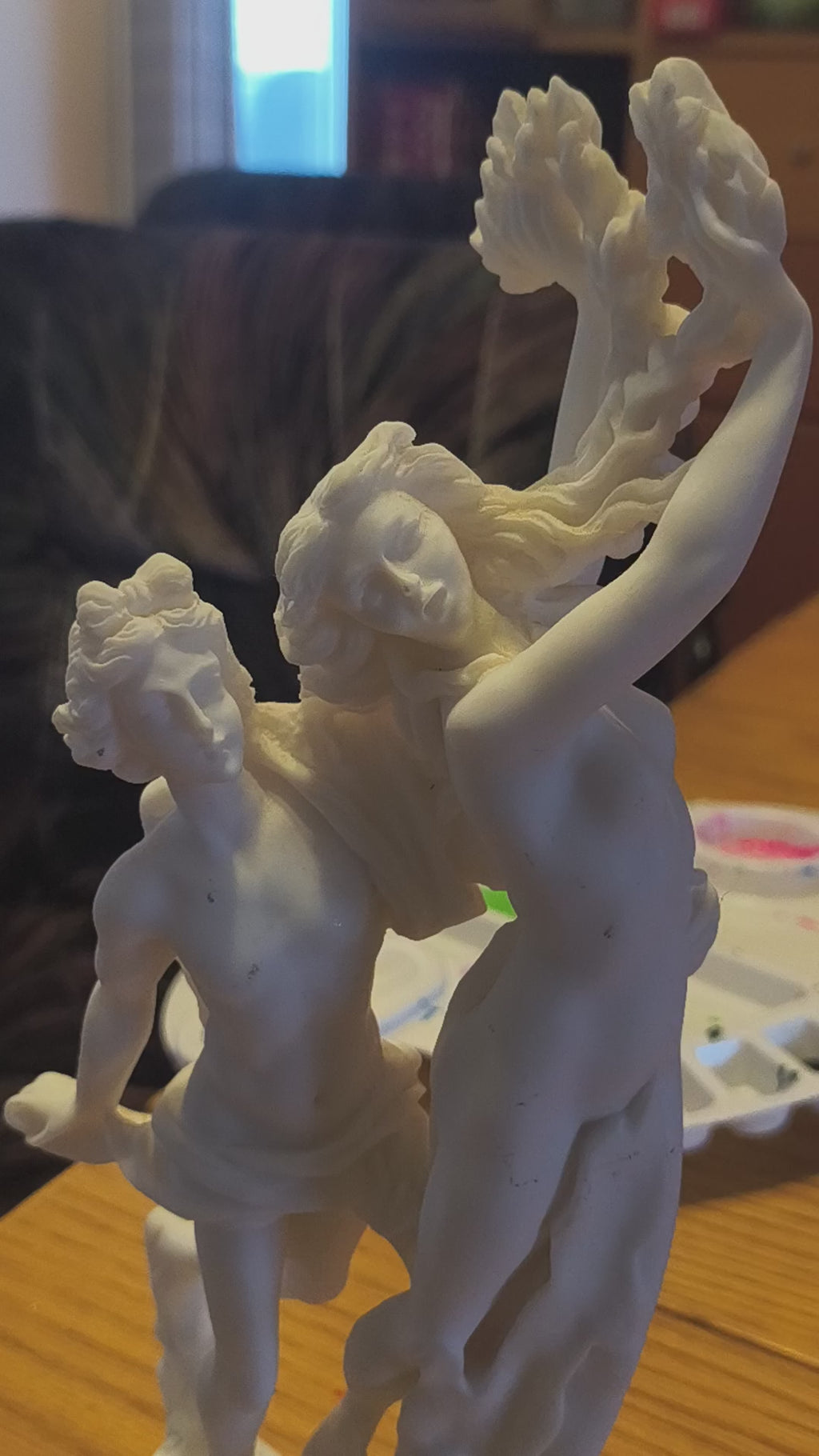 Apollo and Daphne Marble Statue