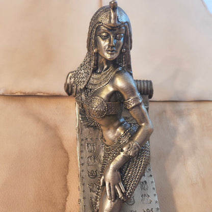 Egyptian Queen Reclining Cleopatra Statue