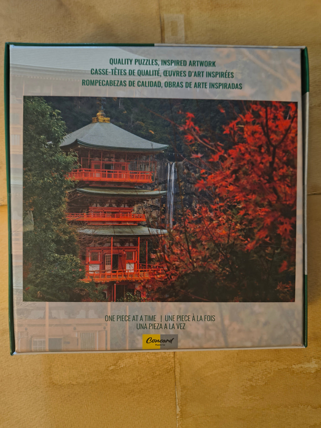 750 Piece Puzzle: Sanjudo Pagoda, Japan