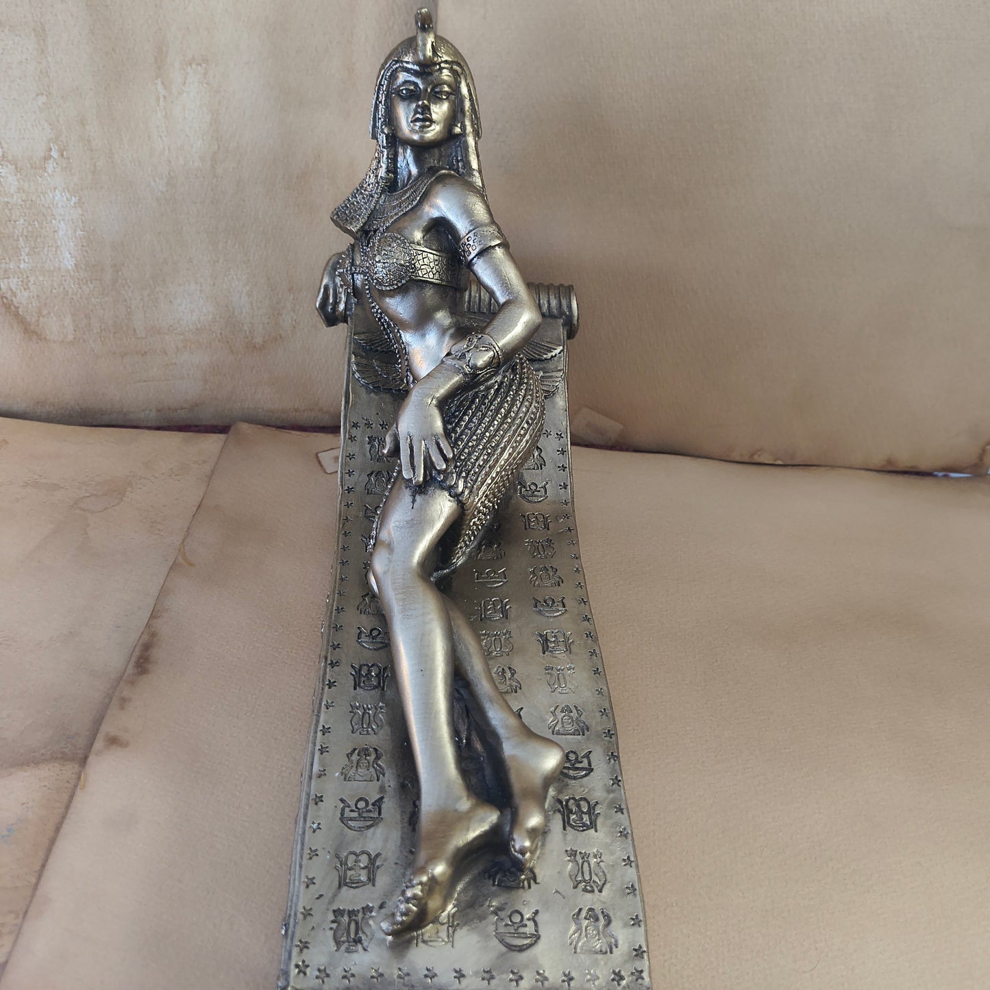 Egyptian Queen Reclining Cleopatra Statue