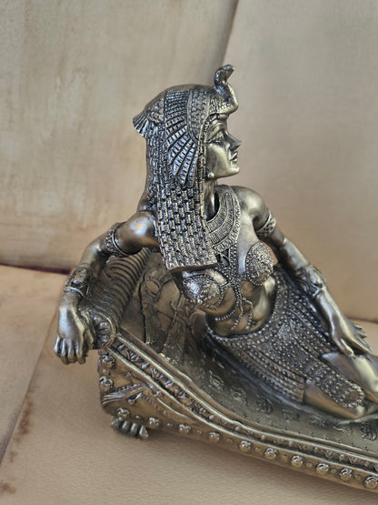 Egyptian Queen Reclining Cleopatra Statue