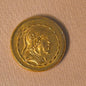 Solid Gilded Roman Coin Replica - Paths and Places