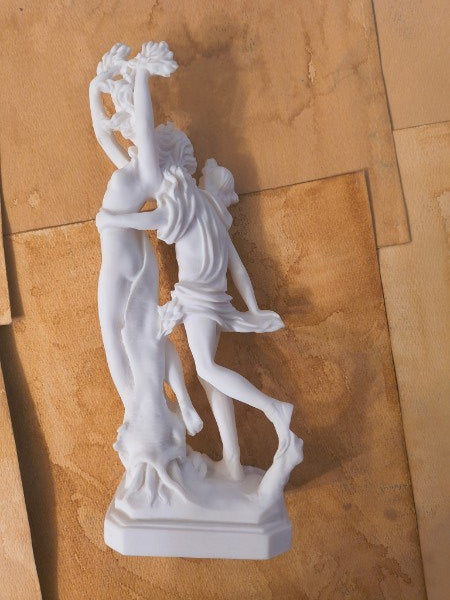 Apollo and Daphne Alabaster Statue