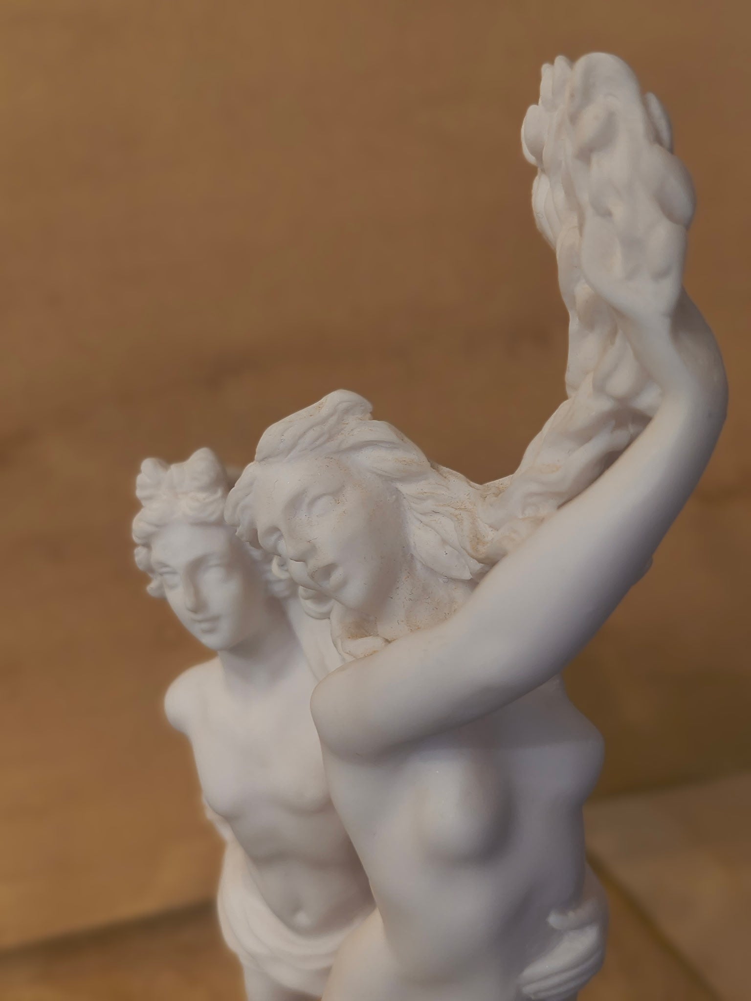 Apollo and Daphne Alabaster Statue