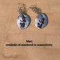 Sterling Silver Egyptian Hieroglyphic Earrings - Paths and Places