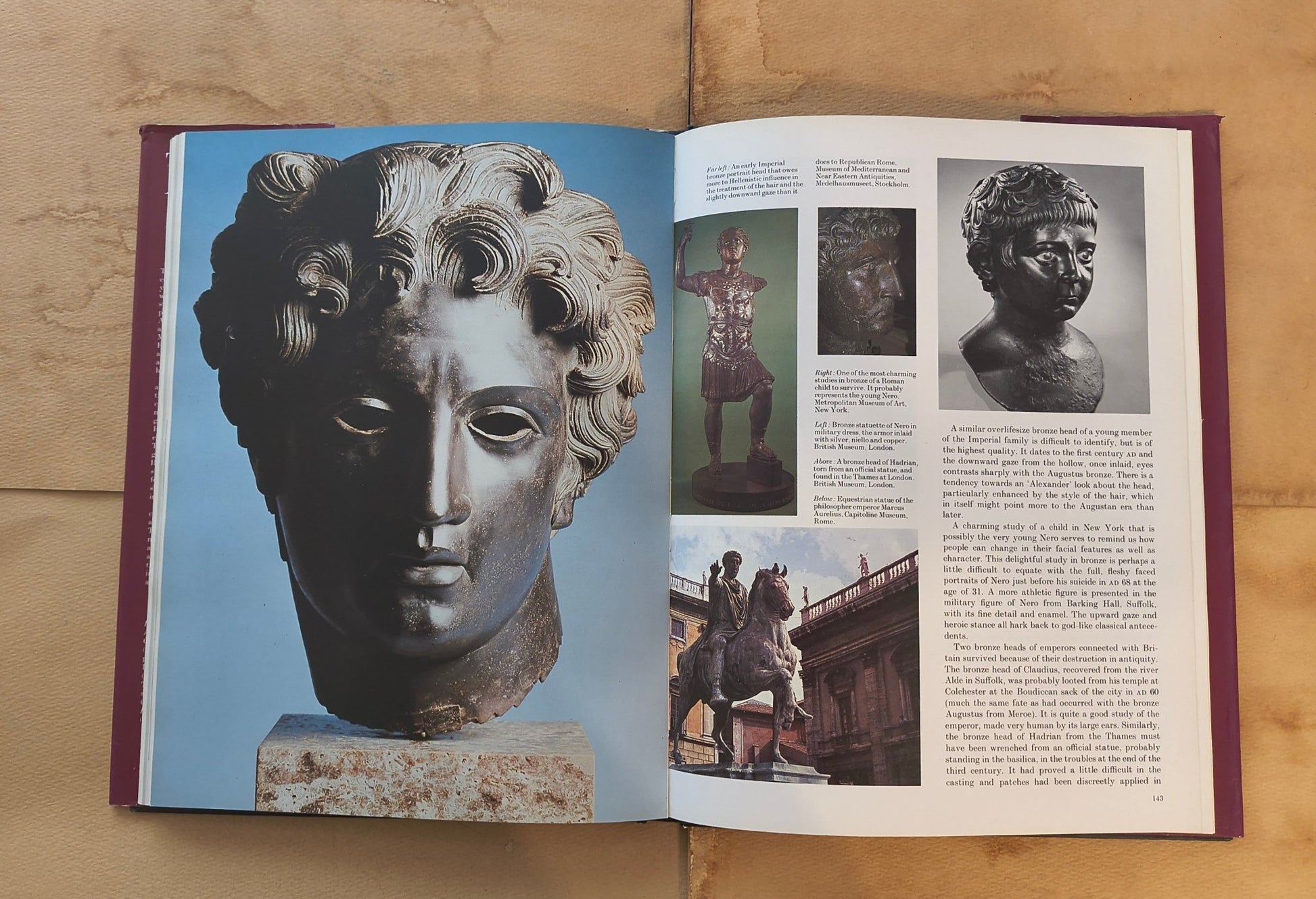 Treasures of Ancient Rome Hardcover Collectible - Paths and Places