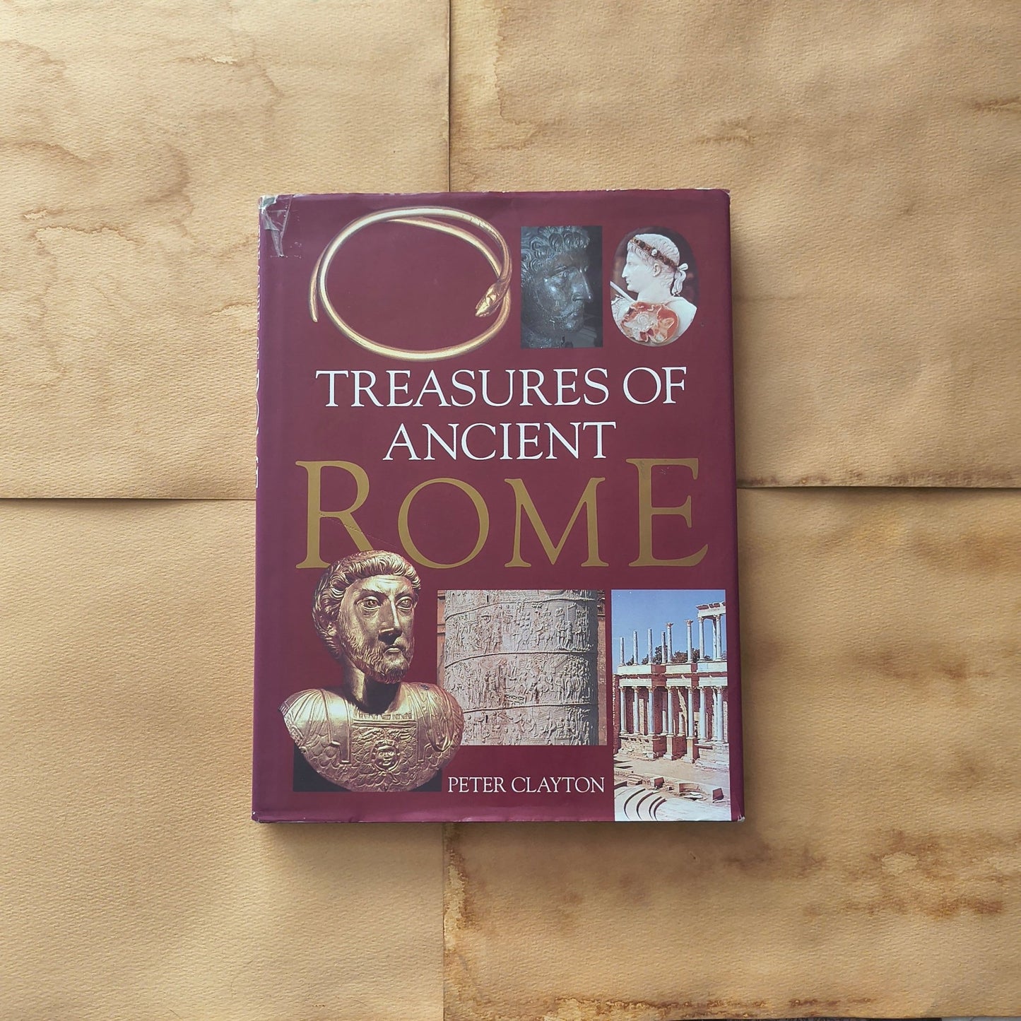 Treasures of Ancient Rome Hardcover Collectible - Paths and Places