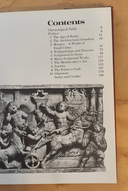 Treasures of Ancient Rome Hardcover Collectible - Paths and Places